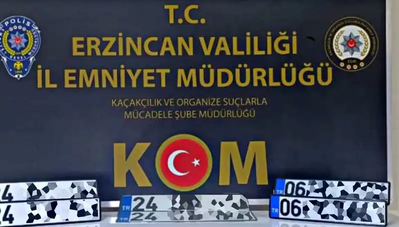 Erzincan’da Şok “APP Plaka” Operasyonu: Hedefteki Suç Şebekesi Kim?