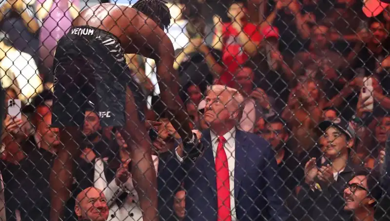 Trump, Beyaz Saray Bahçesi’nde Sıradışı Bir UFC Maçı Düzenleyecek
