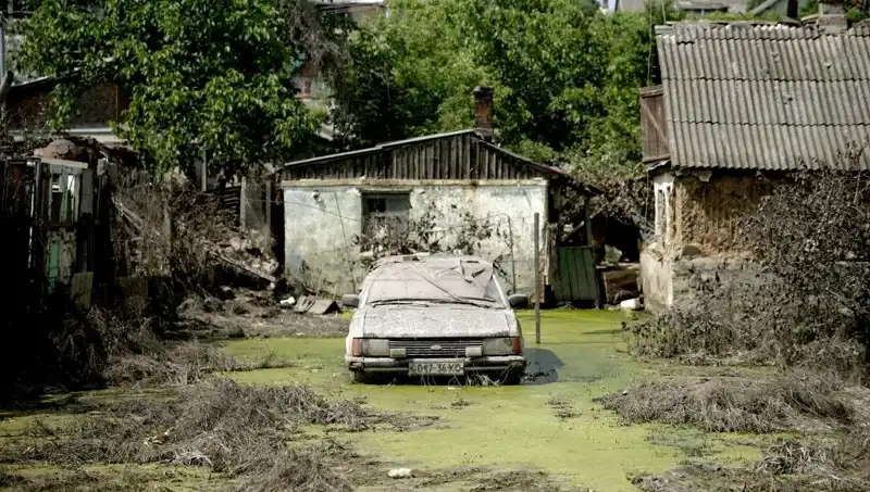 Ukrayna'da Baraj Yıkıldı: Ağır Metallerle Dolu Su Akıntısı Tehlikesi
