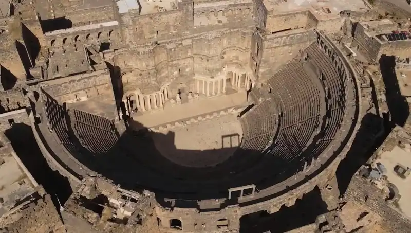 Busra Antik Kenti: Esad Rejiminin Kışlası, Tarihi Zenginliğe Dönüşüyor