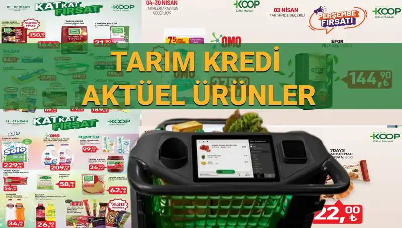 Tarım Kredi Marketleri'nden 4-7 Nisan İndirim Frenzy'i: Kaçırılmayacak Fırsatlar