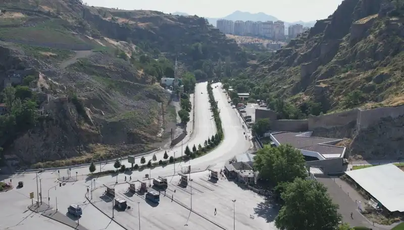 Kurban Bayramı'nda Ankara'nın Boş Sokakları Dikkat Çekti