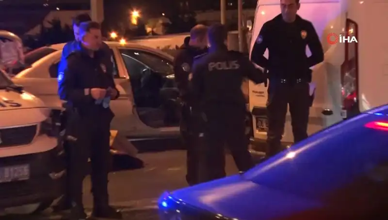 Ankara'da Hastane Önünde Gerçekleşen Feci Kaza, Olay Yeri Gözler Önünde Kaldı
