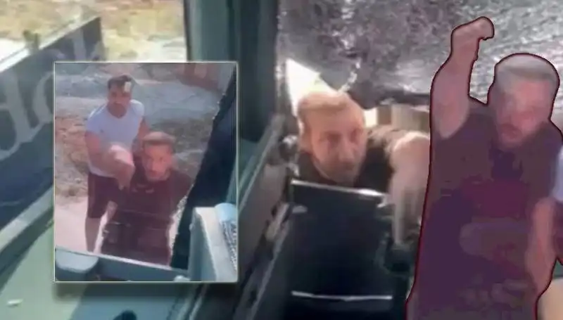 Turist Otobüsünde Dehşet Anları: Saldırı Şoku!