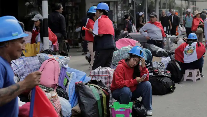 Peru'nun Sokakları Madencilerin Eylemiyle Çalkalanıyor