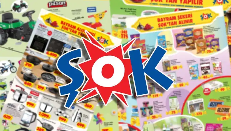 ŞOK Marketlerin Bayram Havası: Çok Sayıda Aktüel Ürün!