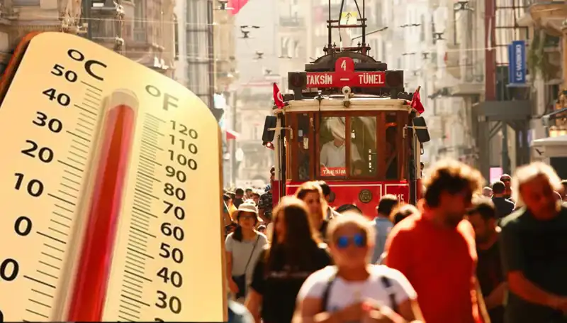 İstanbul'da Hava Sıcaklığı Yükseliyor, Pazar Günü Yağış Bekleniyor