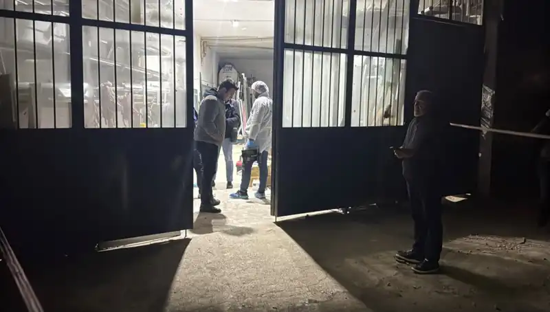 İş Yerinde Dehşet: Cinayet Sonrası Battaniye ile Gizlediler