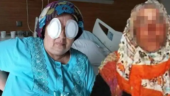 Kütahya'da Dehşet Anları: Şizofreni Hastası Kadının Gözlerini Oymuş