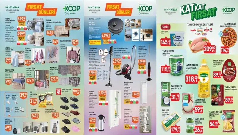 Tarım Kredi KOOP Marketleri Nisan İndirimleri ile Alışveriş Keyfini Artırıyor