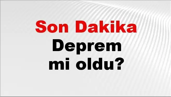 Antalya’da Gelen Deprem Alarmı: Son Gelişmeler Neler?