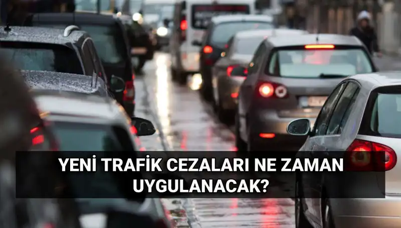 2025 yılında Trafik Cezalarında Şok Artış: Yeni Tutarlar ve Yürürlük Tarihleri