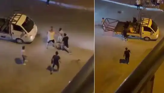 Bursa'da Taciz Şüphelisine Mahalleli Tarafından Sert Tepki Verildi