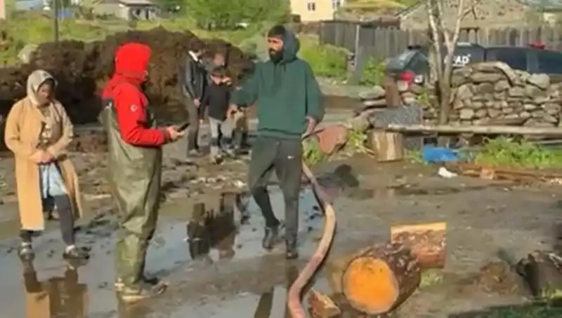 Ardahan'da Sağanak Yağışlar Sel Felaketine Neden Oldu!