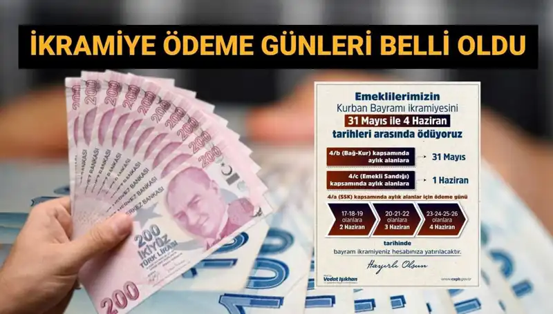 Emekli Bayram İkramiyeleri 2023'te Ne Zaman Hesaplarda Olacak?