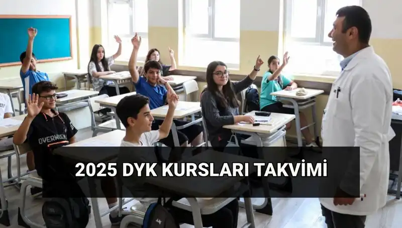 2025 DYK Kurs Takvimi: MEB'den Yeni Destekleme ve Yetiştirme Kursları