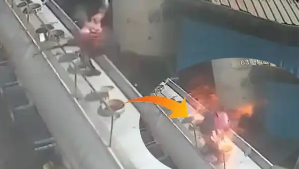 Sigara İçerken Tanker Kapağını Açan Adam Şok Edici Patlamaya Neden Oldu!
